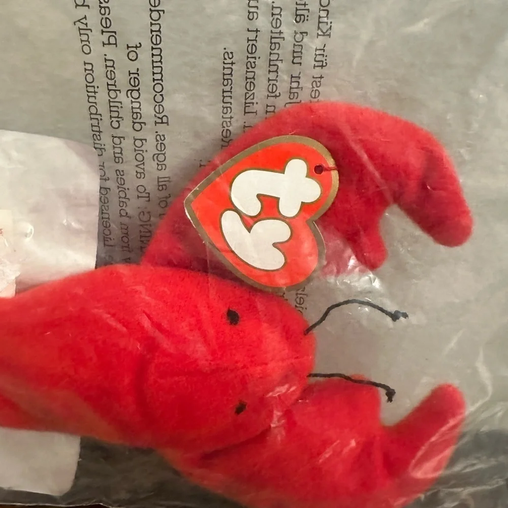 McDonald’s Ty‎ beanie baby pinchers the lobster